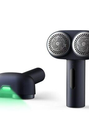 Nesugar Electric Dual-Head Fabric Shaver & Lint Remover with Green Light, 3-Spee
